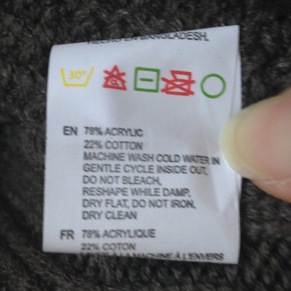 NWOT Retrod - Chunky Green Knit Cardigan - Picture 14 of 15